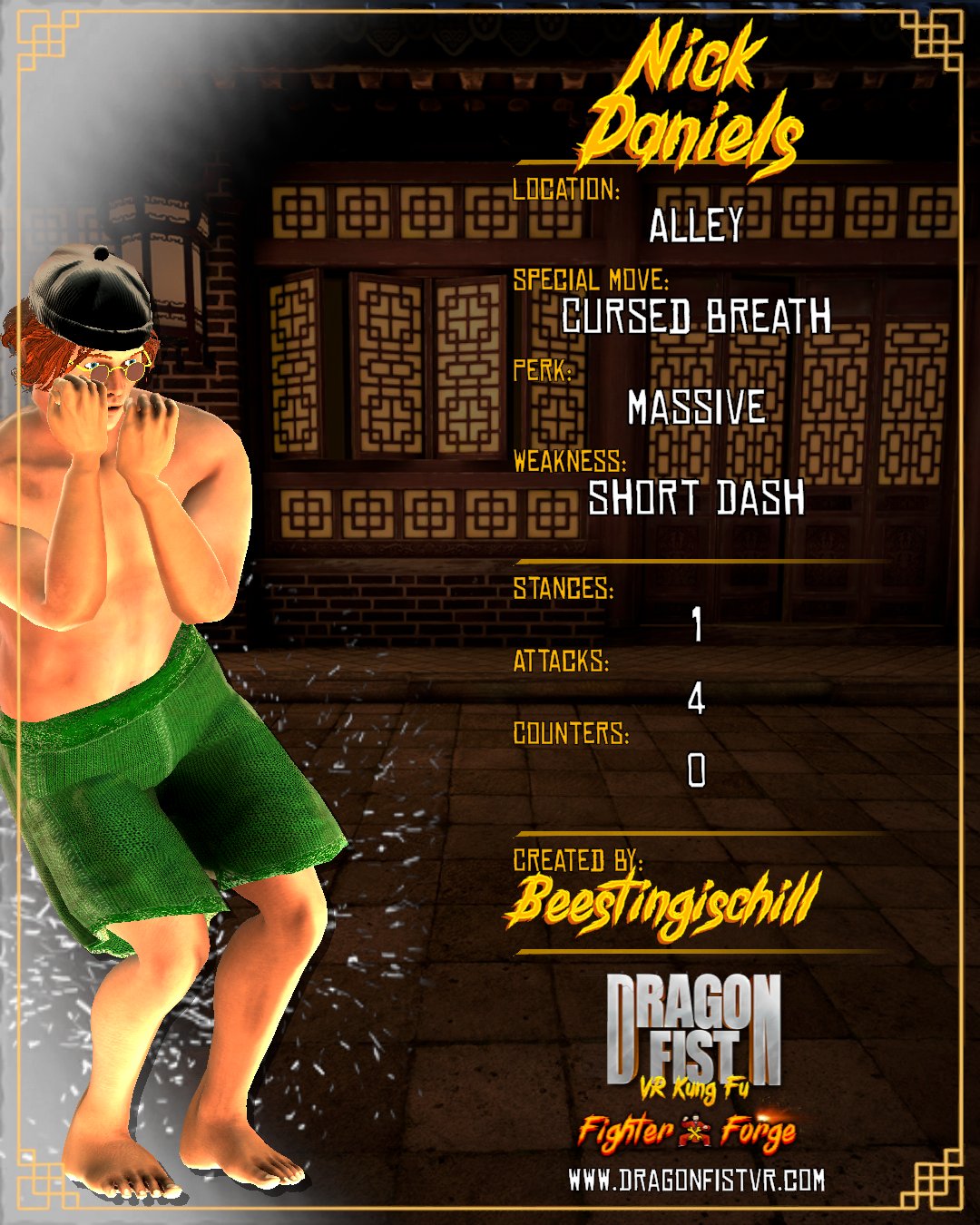 Nick Daniels - Created By: Beestingischill